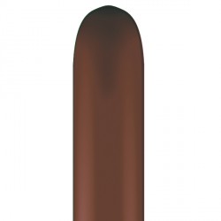 Fashion Chocolate Brown Modelling Balloons - 160Q Latex (100ct)