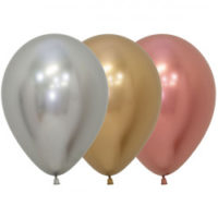 Reflex Delux Assortment Balloons - 12" Latex (50ct)