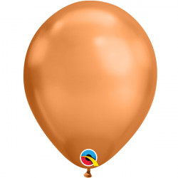 Copper Chrome Balloons - 7" Latex (100ct)