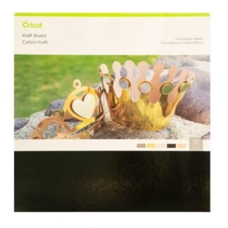 Cricut Kraft Board Foil Metals Sampler - (12 x 12")