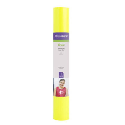 Cricut Everyday Iron On Bright Yellow - (12" x 24")