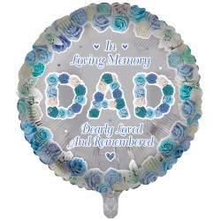 Dad Remembrance Balloon - Foil 18"