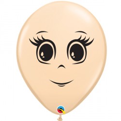 Feminine Face Blush Balloons - 16" Latex (10ct)