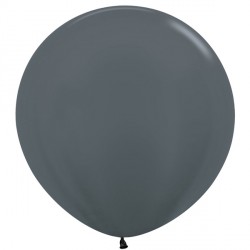 Metallic 578 Graphite Balloons - 36" Latex (2ct)