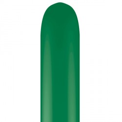 Green Modelling Balloons - 350Q Latex (100ct)