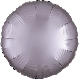 Greige Satin Luxe Round Balloon - 18" Foil