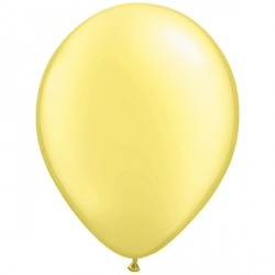 Pearl Lemon Chiffon Balloons - 16" Latex (50ct)