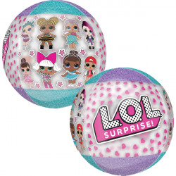 LOL Diva Surprise Orbz Balloon - (15" x 16") Foil