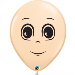 Masculine Face Blush Balloons - 16" Latex (10ct)