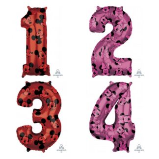 Minnie & Mickey 26" Numbers
