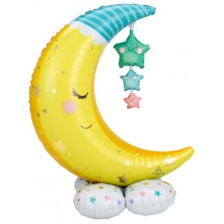 Moon & Stars Airloonz Balloon - Foil