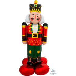Nutcracker Chrsitmas Airloonz Balloon - Foil