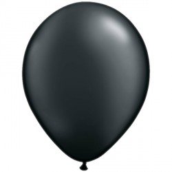 Pearl Onyx Black Balloons - 5" Latex (100ct)