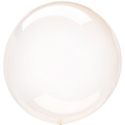 Orange Crystal Clearz Balloon - 18"
