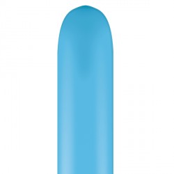 Pale Blue Modelling Balloons - 646Q Latex (50ct)