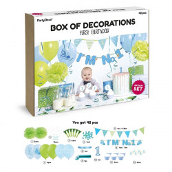 I'm No. 1 Blue Decoration Set - (42 piece set)