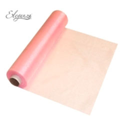 Soft Pink Soft Sheer Organza - 29cm x 25m