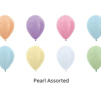 Satin Assorted - 12" Latex (50ct)