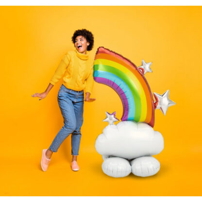 Rainbow AirLoonz Large Balloon - Foil (36" X 52") - Image 2
