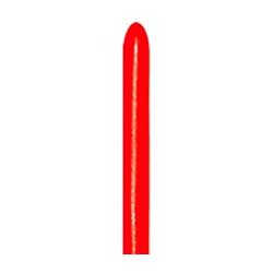 Fashion Solid 015 Red Modelling Balloons - 260 Latex (50ct)