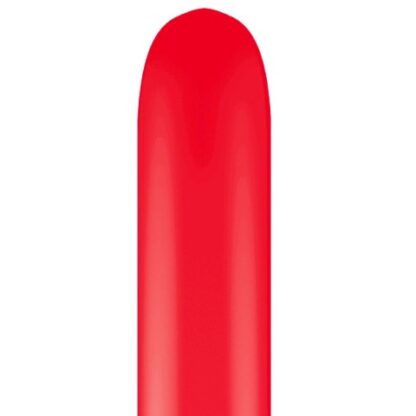 Standard Red Modelling Balloons - 160Q Latex (100ct)