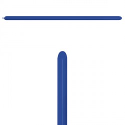 Fashion Solid 041 Royal Blue Modelling Balloon - 260 Latex (50ct)