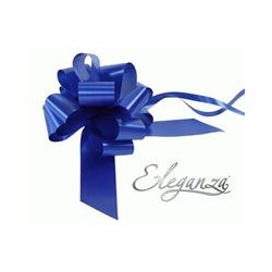 Royal Blue Poly Pullbows - 50mm (20ct)