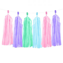 Pastel Tassel Garland
