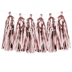 Rose Gold Tassel Garland