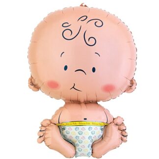Welcome Baby Shape Balloon - (16" x 22")