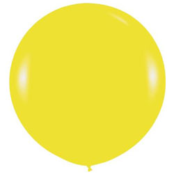 Fashion Solid Yellow Balloons - 36" Latex (2ct)