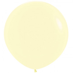 Pastel 620 Matte Yellow Balloons - 36" Latex (2ct)