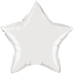 Mini Silver Star Shape Air-Filled Balloon – 9″ Foil