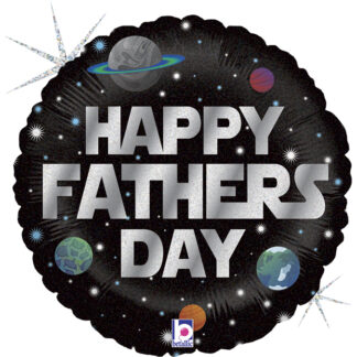 Galactic Father's Day Balloon - 18" Foil PACKAGED