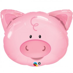 Mini Playful Pig Shape Balloon – Foil