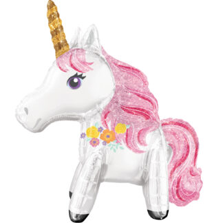 Magical Unicorn Foil Multi Air Fill Balloons - (25"x25")