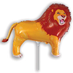 Mini Lion Shape Air-Filled Balloon – Foil