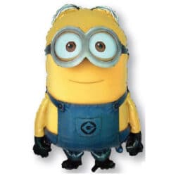 Mini Minions Dave Shape Air-Filled Balloon – 14" Foil