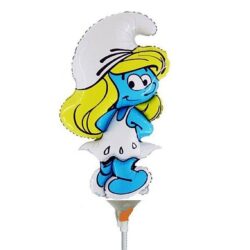 Mini Smurfette Shape Air-Filled Balloon – Foil