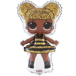 Mini Grabo LOL Queen Bee Shape Air-Filled Balloon – Foil