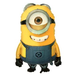 Mini Minions Stuart Shape Air-Filled Balloon – 14" Foil