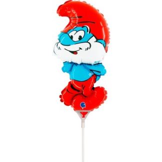 Mini Papa Smurf Shape Air-Filled Balloon – Foil