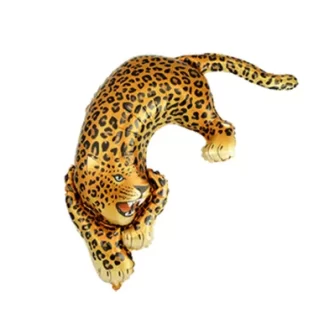 Mini Savage Leopard Shape Air-Filled Balloon – Foil 14"