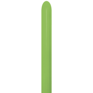 Fashion Solid 031 Lime Green Modelling Balloons - 260 Latex (50ct)