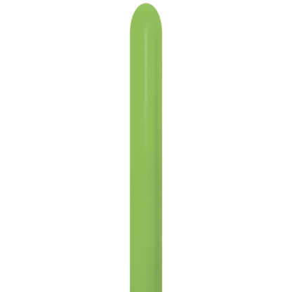 Fashion Solid 031 Lime Green Modelling Balloons - 260 Latex (50ct)