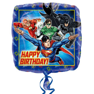 Justice League Happy Birthday Balloon - 18" Foil