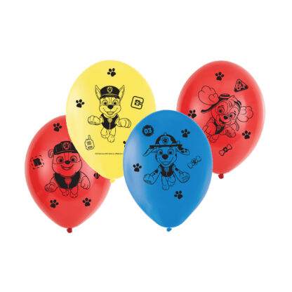 Paw Patrol 4 Sided Latex Balloons - 11" Latex (6ct)
