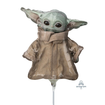 Mini Mandalorian The Child Shape Balloon - Foil