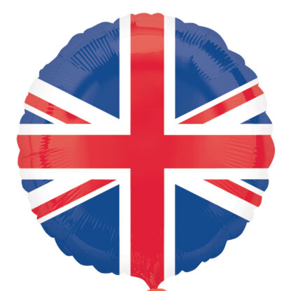 Great Britain Flag Foil Balloons - 18" Foil