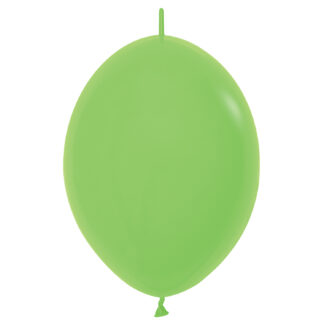 Fashion Solid 031 Lime Green Link-O-Loon Balloons - 12" Latex (50ct)